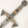 Espada Caballeros Templarios Plata
