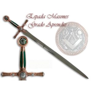 Espada Masones - Grado Aprendiz