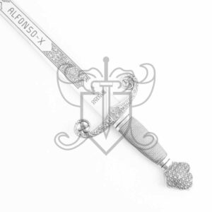 Espada Alfonso X ”El sabio” Cadete principal