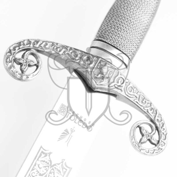 Espada Alfonso X ”El sabio” Cadete detalle