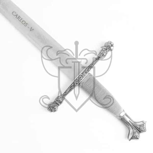 Espada Carlos V rustica principal