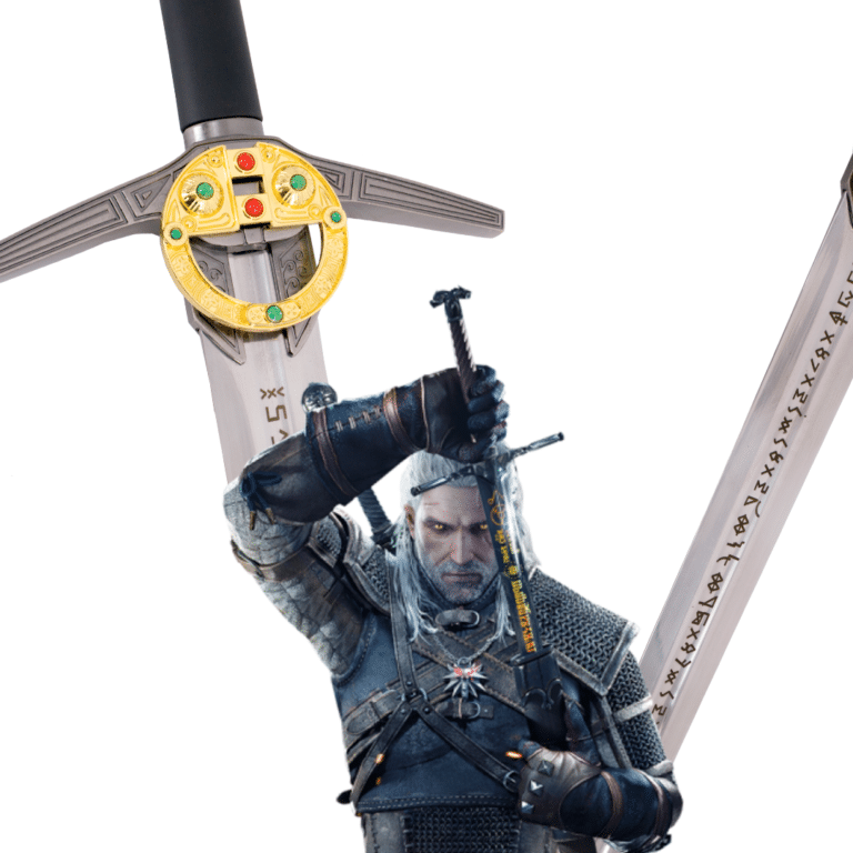 Espada Modelo de la espada de acero de Geralt de Rivia