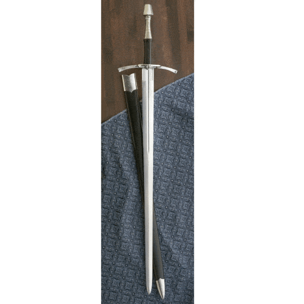 Espada Castellana funcional de mano y media del siglo XV