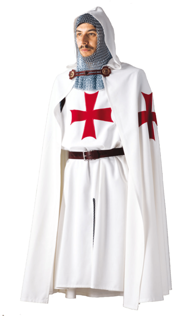 Capa Templaria con capucha