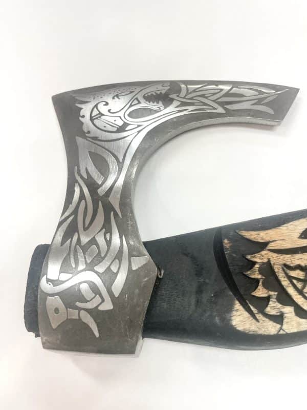 Hacha Vikinga Artesanal S.X - Imagen 5
