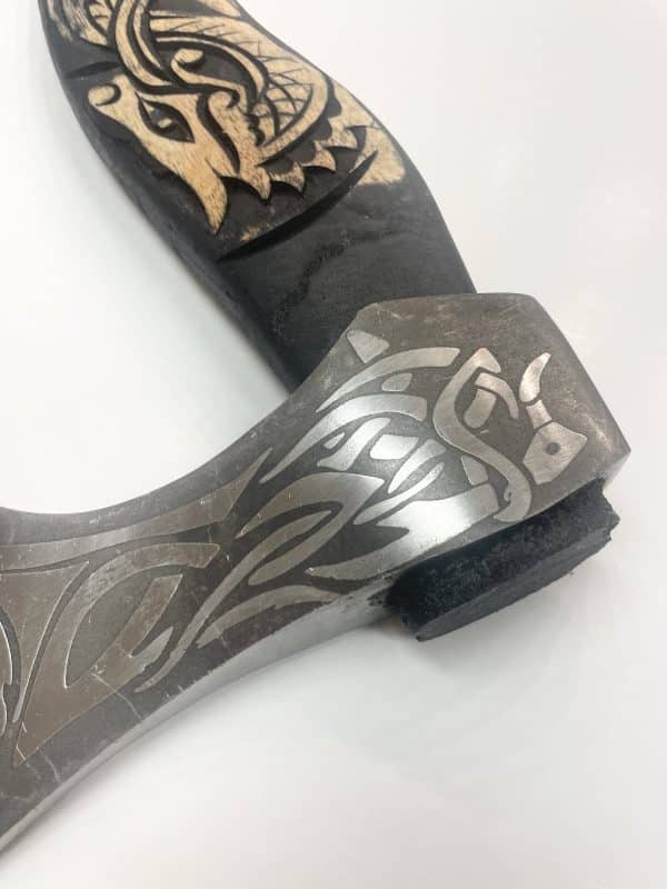 Hacha Vikinga Artesanal S.X - Imagen 3