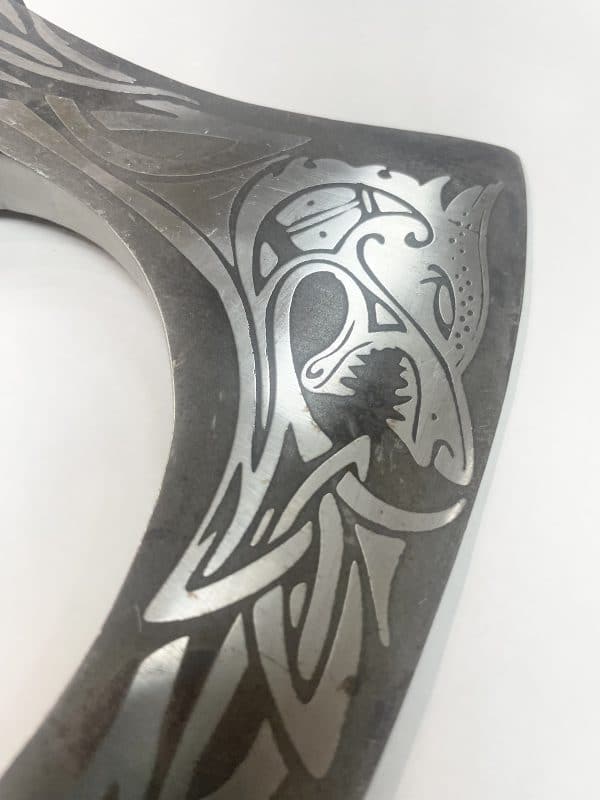 Hacha Vikinga Artesanal S.X - Imagen 2