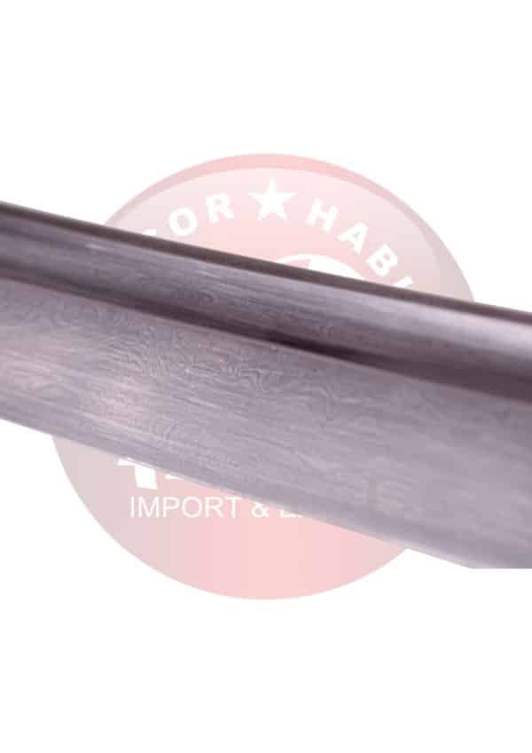 Katana en acero de Damasco (funcional) - Imagen 5